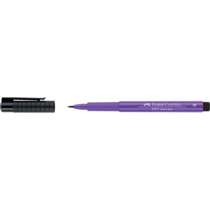India ink Pitt Artist Pen B purple violet